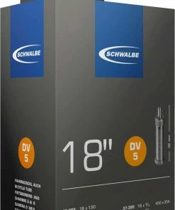 Tube Schwalbe DV 5 18x1 1/4-1.90,20x1.25"32/47-355/406 DV32