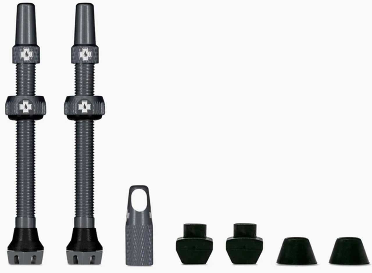 Muc-Off Tubeless Valve Kit 44 Mm Gris 1 Muc-Off Tubeless Valve Kit 44 Mm Gris
