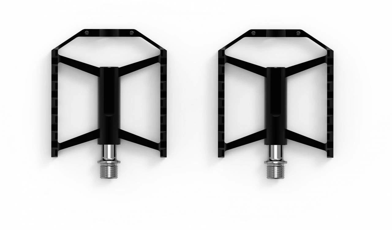 ACID Pédales FLAT A4-IB Hybrid - Noir 1 ACID Pédales FLAT A4-IB Hybrid - Noir