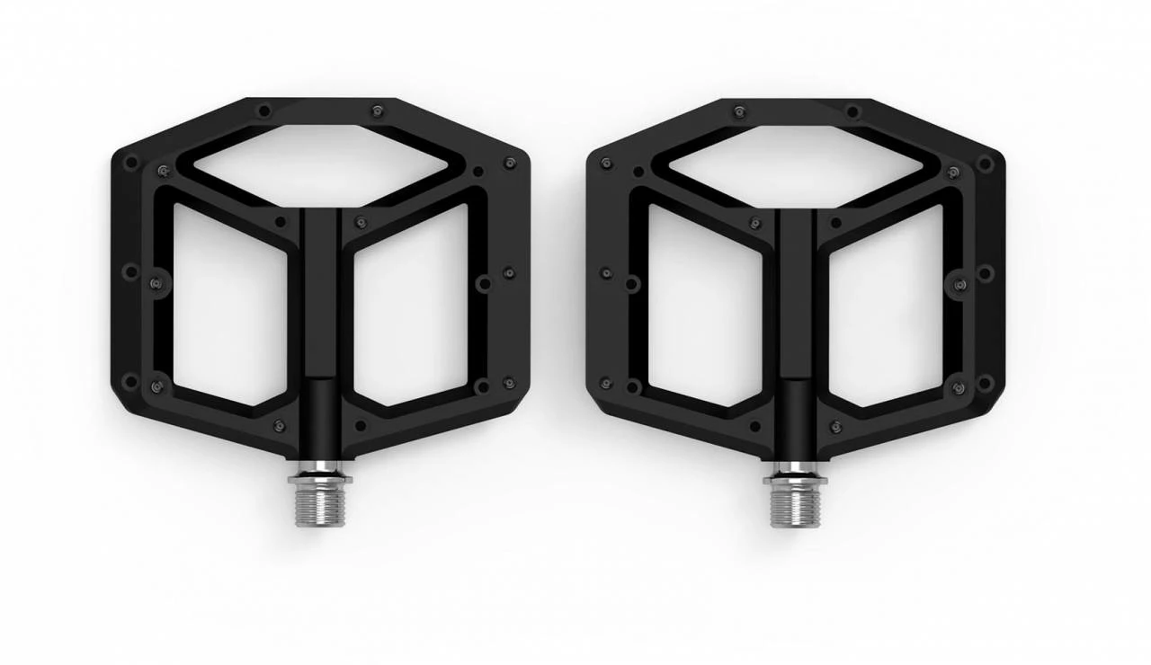 ACID Pédales FLAT C1-IB - Noir 1 ACID Pédales FLAT C1-IB - Noir