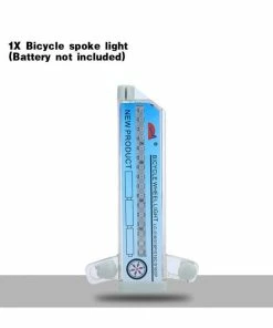 1 PCS - Double éclairage LED De Roue De Vélo, Avec 30 Modes Différents 32 RGB, Lampes Pour Rayons De Bicyclet - Avis / Test
