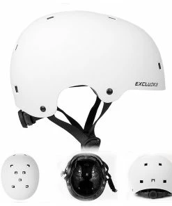 Mimigo Skateboard Casque De Vélo Pour Les Enfants Jeunes Adultes Ajustable Léger Multi-sport Roller Skating Cycling Scooter Inline Sking Rollerblading Long