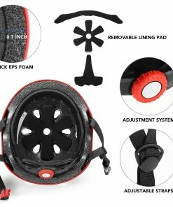 Crest® Casque De Vélo Casque De Sécurité Multisports Pour Enfants / Adolescents / Adultes VTT Vélo Cyclisme Patinage Skateboard Scooter Casque Casquette 7 Crest® Casque De Vélo Casque De Sécurité Multisports Pour Enfants / Adolescents / Adultes VTT Vélo Cyclisme Patinage Skateboard Scooter Casque Casquette -Pédales de vélo Soldes Boutique 175692526 max