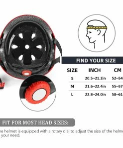 Crest® Casque De Vélo Casque De Sécurité Multisports Pour Enfants / Adolescents / Adultes VTT Vélo Cyclisme Patinage Skateboard Scooter Casque Casquette 8 Crest® Casque De Vélo Casque De Sécurité Multisports Pour Enfants / Adolescents / Adultes VTT Vélo Cyclisme Patinage Skateboard Scooter Casque Casquette -Pédales de vélo Soldes Boutique 175692554 max