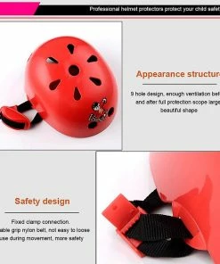 BESTORE 7 Pièces Roller Skating Sports Pour Enfants Casque D'extérieur Set In Red 7 BESTORE 7 Pièces Roller Skating Sports Pour Enfants Casque D'extérieur Set In Red -Pédales de vélo Soldes Boutique 202737057 max