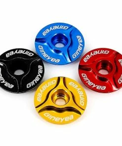 Perfet 1pc Aluminium 1 1/8 '' VTT Vélo Vélo Tige Cnc Casque Top Cap Cover