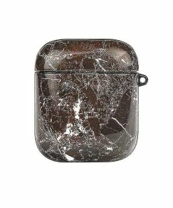 HSKMALL Housse De Protection Casque De Vélo Pour Airpods Marbre Brun