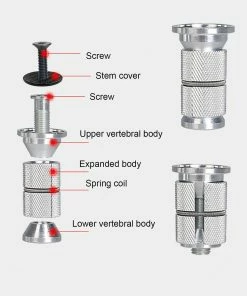 Unbranded Vélo Carbone Casque Espaceur Expansion Boulon Expander Plug Set Diamond Grade -Pédales de vélo Soldes Boutique 238334438 max