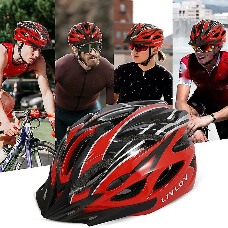 Mickcara Casque De Vélo Livlov V1 Pour Adultes Avec Visière Et Coussin Amovibles, 18 évents, Casque De Vélo Léger Réglable De 56 à 62 Cm 3 Mickcara Casque De Vélo Livlov V1 Pour Adultes Avec Visière Et Coussin Amovibles, 18 évents, Casque De Vélo Léger Réglable De 56 à 62 Cm – Image 3
