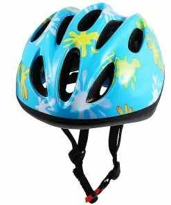 Manchalk 1pc Enfants Sécurité Casque De Skate Entraînement Skateboard Protecteur De Tête Pour Garçons Filles (bleu)
