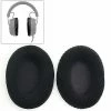 Unbranded 2 Pcs Pour Kingston Khx-hscp / Hyperx Cloud Ii Casque Coussins Flanelle Noir Net Éponge Cove