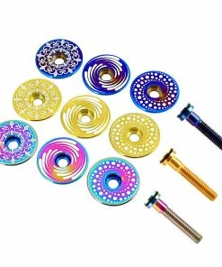 ESTONE Léger Alliage De Titane Casque De Vélo Cap + M6 * 30mm Casque De Vélo Tige Boulon Vis -Pédales de vélo Soldes Boutique 308555619 max