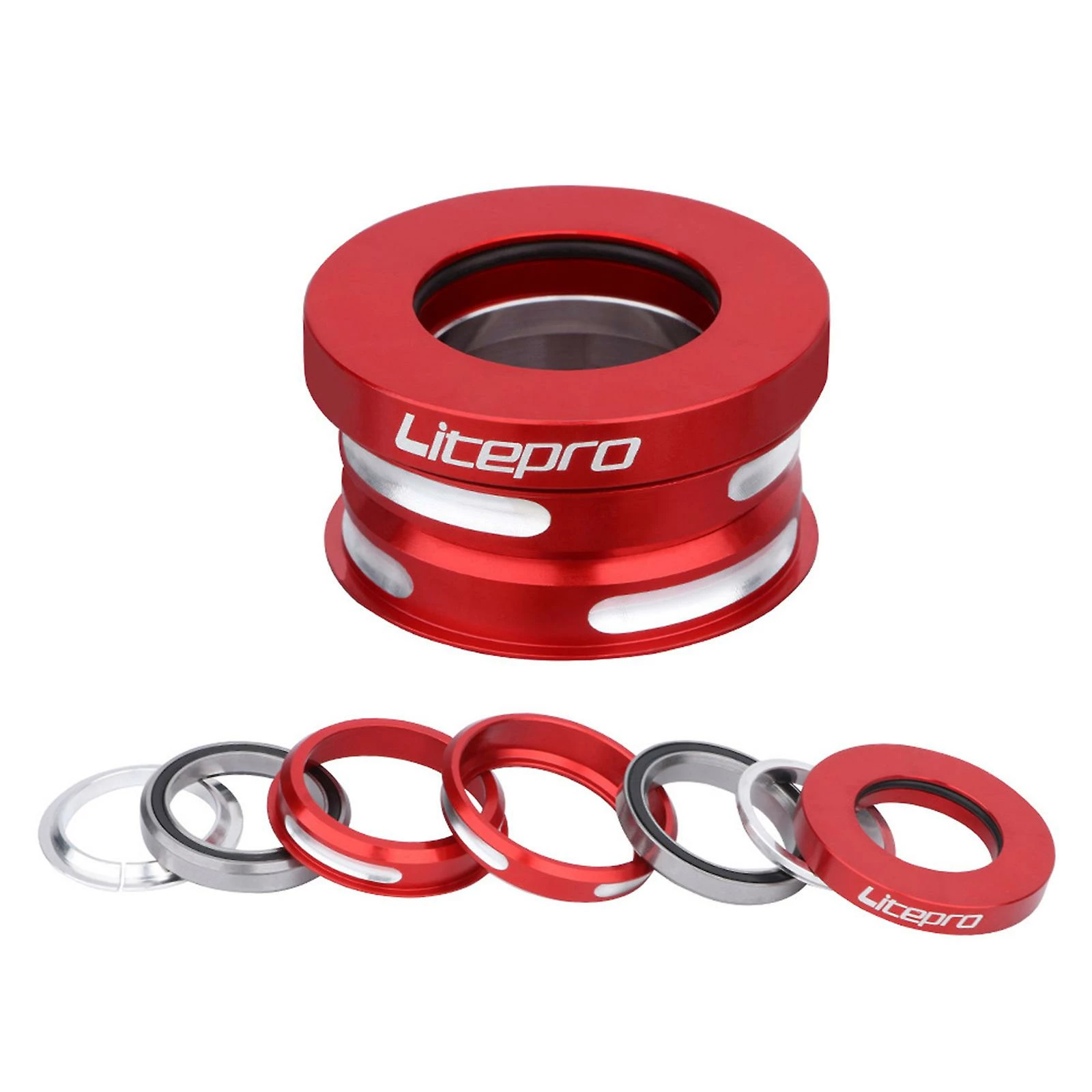 ESTONE Casque De Vélo, Alliage D’aluminium Solide 44mm 1.73in Casque De Roulement De Vélo Pliant 4 ESTONE Casque De Vélo, Alliage D’aluminium Solide 44mm 1.73in Casque De Roulement De Vélo Pliant – Image 4