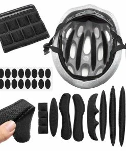 Unbranded 27pcs / Set Ultralight Helmet Pad Universal Amovible Anti Collision Casque Rembourrage Casque Accessoire -Pédales de vélo Soldes Boutique 353397692 max