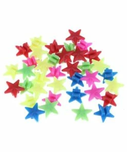 36pcs Multi-couleurs En Roue De Cycle De Vélo Parlé étoiles Perles Clips Ornement Pour Enfants ECLAIRAGE POUR CYCLE - Avis / Test