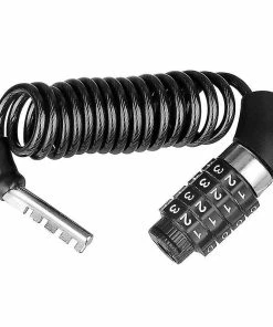 Unbranded Casque De Vélo Serrure Sécurité Casque De Moto Serrure Mot De Passe Câble Serrure De Câble Serrure De Vélo De Montagne Sac à Dos Serrure De Câble Portable Verrou De Câble