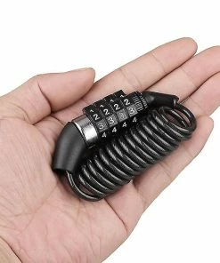 Unbranded Casque De Vélo Serrure Sécurité Casque De Moto Serrure Mot De Passe Câble Serrure De Câble Serrure De Vélo De Montagne Sac à Dos Serrure De Câble Portable Verrou De Câble -Pédales de vélo Soldes Boutique 371576426 max