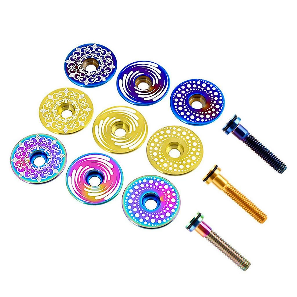 Unbranded Léger Alliage De Titane Casque De Vélo Cap + M6 * 30mm Casque De Vélo Tige Boulon Vis Pièces De Vélo 3 Unbranded Léger Alliage De Titane Casque De Vélo Cap + M6 * 30mm Casque De Vélo Tige Boulon Vis Pièces De Vélo – Image 3