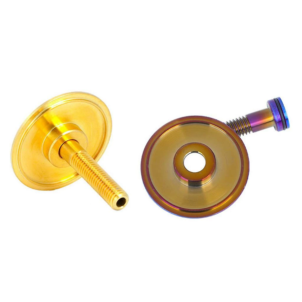 Unbranded Léger Alliage De Titane Casque De Vélo Cap + M6 * 30mm Casque De Vélo Tige Boulon Vis Pièces De Vélo 5 Unbranded Léger Alliage De Titane Casque De Vélo Cap + M6 * 30mm Casque De Vélo Tige Boulon Vis Pièces De Vélo – Image 5