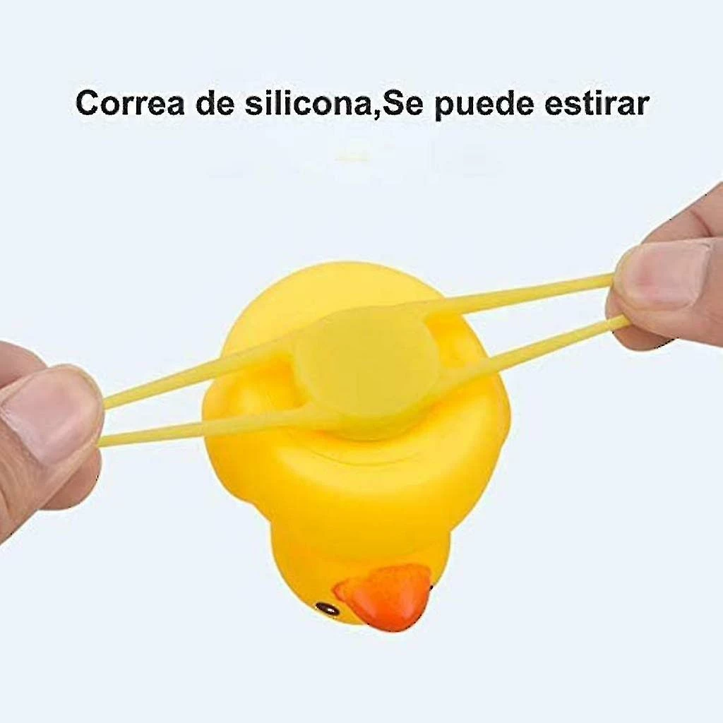 Woosien Mignon Casque Canard Vélo Cloche Avec Led Lumière Caoutchouc Canard Vélo Guidon Cornes Drôle Accessoires De Vélo 4 Woosien Mignon Casque Canard Vélo Cloche Avec Led Lumière Caoutchouc Canard Vélo Guidon Cornes Drôle Accessoires De Vélo – Image 4