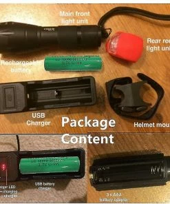 Unbranded Cree Xml-t6 MTB Lights Casque Mount Torch Light Head Lamp + 18650 Kit De Charge (noir) 8 Unbranded Cree Xml-t6 MTB Lights Casque Mount Torch Light Head Lamp + 18650 Kit De Charge (noir) -Pédales de vélo Soldes Boutique 407375797 max