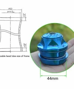 Unbranded Mi.xim Mountain Bike Casque 44mm Roulement Externe Compatible Avec Road Bike Bleu -Pédales de vélo Soldes Boutique 418321908 max