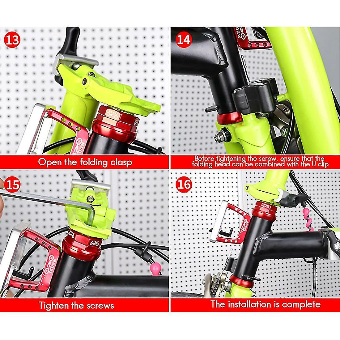 Unbranded Casque Muqzi 34mm, Compatible Avec Les écouteurs à Fourche Brompton 1 1/8 » (28,6 Mm), 2 4 Unbranded Casque Muqzi 34mm, Compatible Avec Les écouteurs à Fourche Brompton 1 1/8 » (28,6 Mm), 2 – Image 4