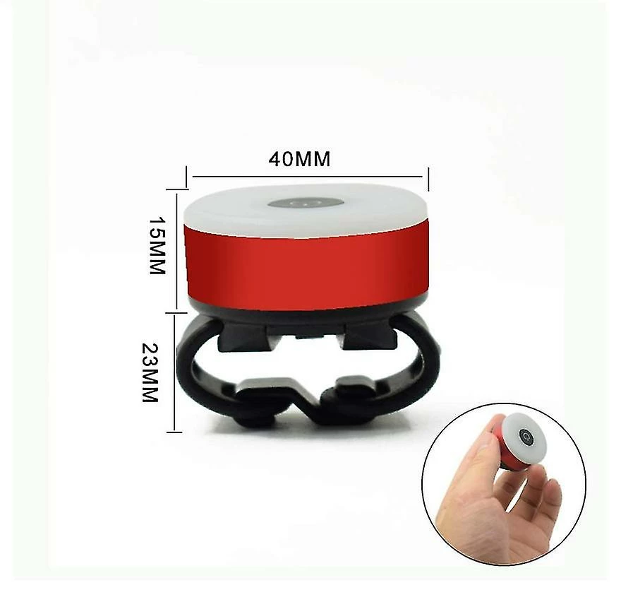 Vention Feu Arrière De Vélo, Sport Led Arrière Vélo Lumière Usb Rechargeable, Rouge Haute Intensité Vélo Feu Arrière Imperméable à L’Eau, Casque Sac à Dos Led Lampe Avertissement De Sécurité 2 Vention Feu Arrière De Vélo, Sport Led Arrière Vélo Lumière Usb Rechargeable, Rouge Haute Intensité Vélo Feu Arrière Imperméable à L’Eau, Casque Sac à Dos Led Lampe Avertissement De Sécurité – Image 2