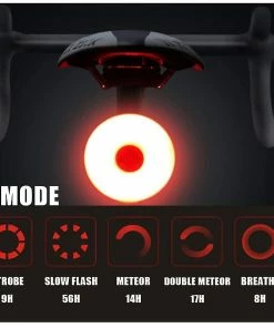Vention Feu Arrière De Vélo, Sport Led Arrière Vélo Lumière Usb Rechargeable, Rouge Haute Intensité Vélo Feu Arrière Imperméable à L’Eau, Casque Sac à Dos Led Lampe Avertissement De Sécurité 9 Vention Feu Arrière De Vélo, Sport Led Arrière Vélo Lumière Usb Rechargeable, Rouge Haute Intensité Vélo Feu Arrière Imperméable à L’Eau, Casque Sac à Dos Led Lampe Avertissement De Sécurité -Pédales de vélo Soldes Boutique 437502309 max