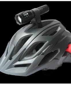 Vention Cree Xml-t6 MTB Lights Casque Mount Torch Light Head Lamp + 18650 Kit De Charge (noir)