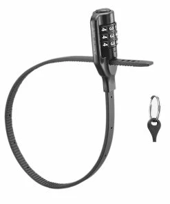 Unbranded Ulac Vélo Câble Lock Casque De Vélo Serrure Mot De Passe Compatible Avec Vélo Noir -Pédales de vélo Soldes Boutique 473986659 max