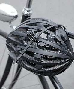Unbranded Ulac Vélo Câble Lock Casque De Vélo Serrure Mot De Passe Compatible Avec Vélo Noir -Pédales de vélo Soldes Boutique 473986862 max