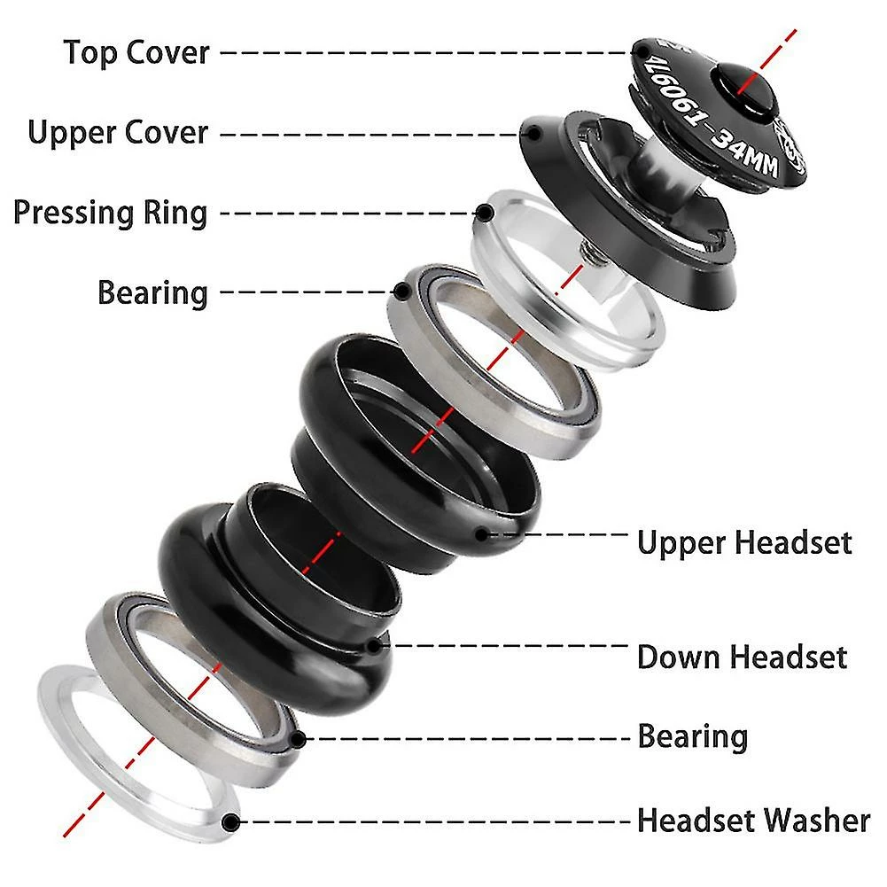 Unbranded Muqzi 1 1/8 Pouces Casque Compatible Avec Tube Droit Sans Fil De 28,6 Mm, Noir 3 Unbranded Muqzi 1 1/8 Pouces Casque Compatible Avec Tube Droit Sans Fil De 28,6 Mm, Noir – Image 3