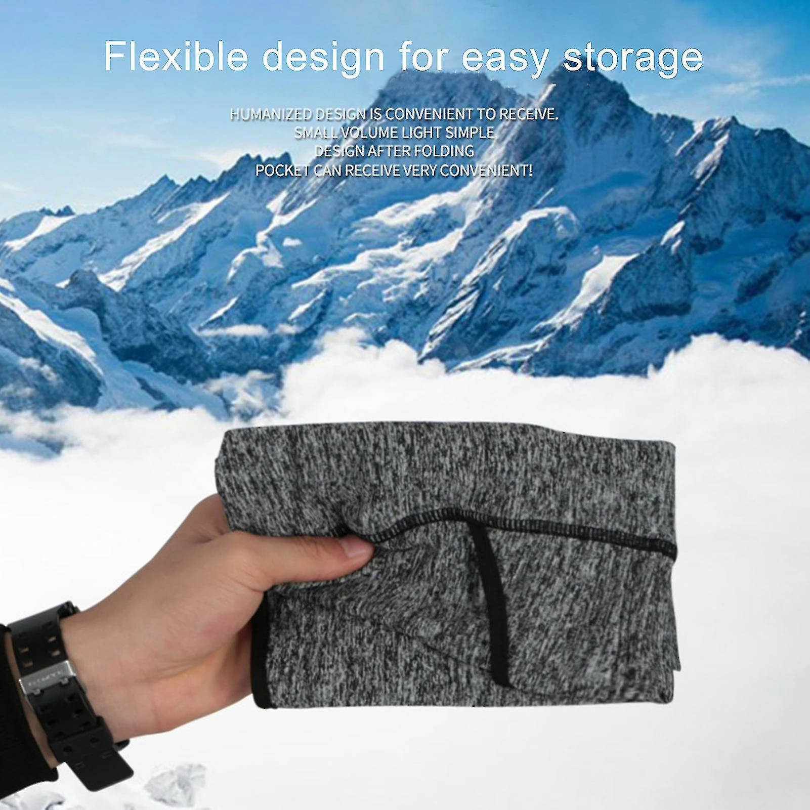 NINEFOX Nap Cycling Head Scarf Coupe-vent Étanche à La Poussière Doux Garder Au Chaud Casque D’équitation Pour Le Sport 3 NINEFOX Nap Cycling Head Scarf Coupe-vent Étanche à La Poussière Doux Garder Au Chaud Casque D’équitation Pour Le Sport – Image 3