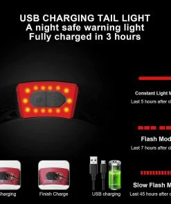 Unbranded Casque De Vélo Adulte Hommes Femmes Casque De Vélo De Cyclisme Avec Lumière Led Arrière -Pédales de vélo Soldes Boutique 507646073 max