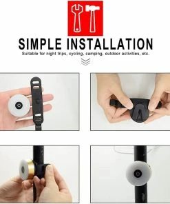 Unbranded Feu Arrière De Vélo, Sport Led Arrière Vélo Lumière Usb Rechargeable, Rouge Haute Intensité Vélo Feu Arrière Imperméable à L’Eau, Casque Sac à Dos Led Lampe Avertissement De Sécurité -Pédales de vélo Soldes Boutique 512857450 max