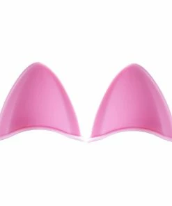Unbranded 2pcs Casque Auto-adhésif Cat Ears Ornement Accessoire Pour Moto