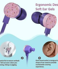 Unbranded Donut Earbuds Pour Les Enfants, Cute Earbud In-ear Casque Cadeau Filaire Pour Les écolières Filles Et Garçons Avec Mi 5 Unbranded Donut Earbuds Pour Les Enfants, Cute Earbud In-ear Casque Cadeau Filaire Pour Les écolières Filles Et Garçons Avec Mi -Pédales de vélo Soldes Boutique 548809847 max