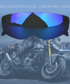 Boom Visière De Casque Pour Scorpion Combat / Covert-x Anti-scratch Shield Casque Lentille Revo Blue -Pédales de vélo Soldes Boutique 556370851 max
