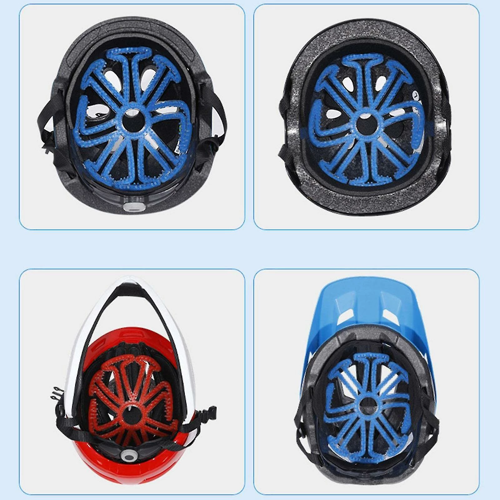 Yaqinuo Doublure De Casque En Silicone De 8,3 Pouces, Coussin De Remplacement De Vélo Universel Avec Doublure Lavable De Massage Invisible Rembourrage De Protection Intérieure 1 Yaqinuo Doublure De Casque En Silicone De 8,3 Pouces, Coussin De Remplacement De Vélo Universel Avec Doublure Lavable De Massage Invisible Rembourrage De Protection Intérieure