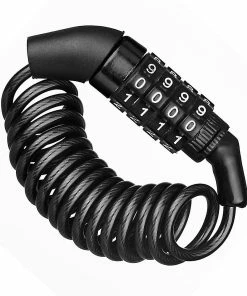 Unbranded Vélo / Scooter / Casque Et Verrouillage De Coussin De Vélo Avec Code Intelligent à 4 Chiffres