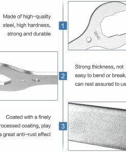 Nufasion Vélo Casque Clé Scooter Vélo Vélo Casque Clé Clé Multi Tête Outil De Réparation 30 32 36 40mm Vélo Scooter Clé Outil, Argent1pcs 7 Nufasion Vélo Casque Clé Scooter Vélo Vélo Casque Clé Clé Multi Tête Outil De Réparation 30 32 36 40mm Vélo Scooter Clé Outil, Argent1pcs -Pédales de vélo Soldes Boutique 637565369 max