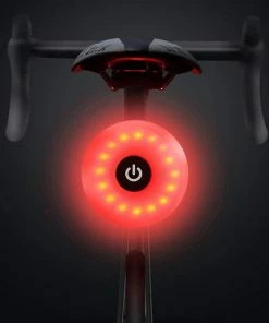 Unbranded Feu Arrière De Vélo, Sport Led Arrière Vélo Lumière Usb Rechargeable, Rouge Haute Intensité Vélo Feu Arrière Imperméable à L’Eau, Casque Sac à Dos Led Lampe Avertissement De Sécurité