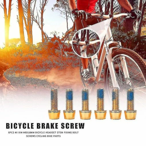 Unbranded 6pcs Mi Xim M6x18mm Vélo Casque Tige Fixation Boulon Vis Cyclisme Pièces Vélo Outils De Réparation De Vélo De Montagne 7 Unbranded 6pcs Mi Xim M6x18mm Vélo Casque Tige Fixation Boulon Vis Cyclisme Pièces Vélo Outils De Réparation De Vélo De Montagne -Pédales de vélo Soldes Boutique 640271337 max
