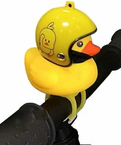 Unbranded Mignon Casque Canard Vélo Cloche Avec Led Lumière Caoutchouc Canard Vélo Guidon Cornes Drôle Accessoires De Vélo -Pédales de vélo Soldes Boutique 642435883 max