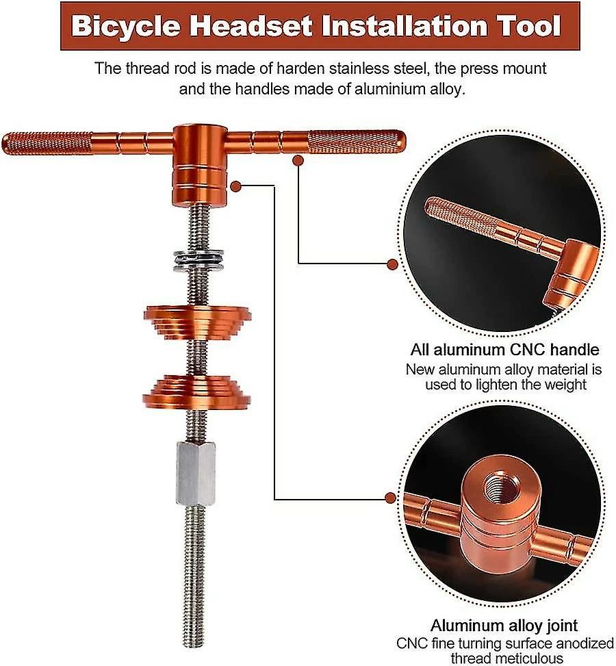 Unbranded Casque De Vélo Tasse Et Pédalier Installation De Presse Outil Vélo Casque Press-in Outil Vélo Roulement Dossier De Presse Réparation De Vélo Accessoires Roulement Dans 5 Unbranded Casque De Vélo Tasse Et Pédalier Installation De Presse Outil Vélo Casque Press-in Outil Vélo Roulement Dossier De Presse Réparation De Vélo Accessoires Roulement Dans – Image 5