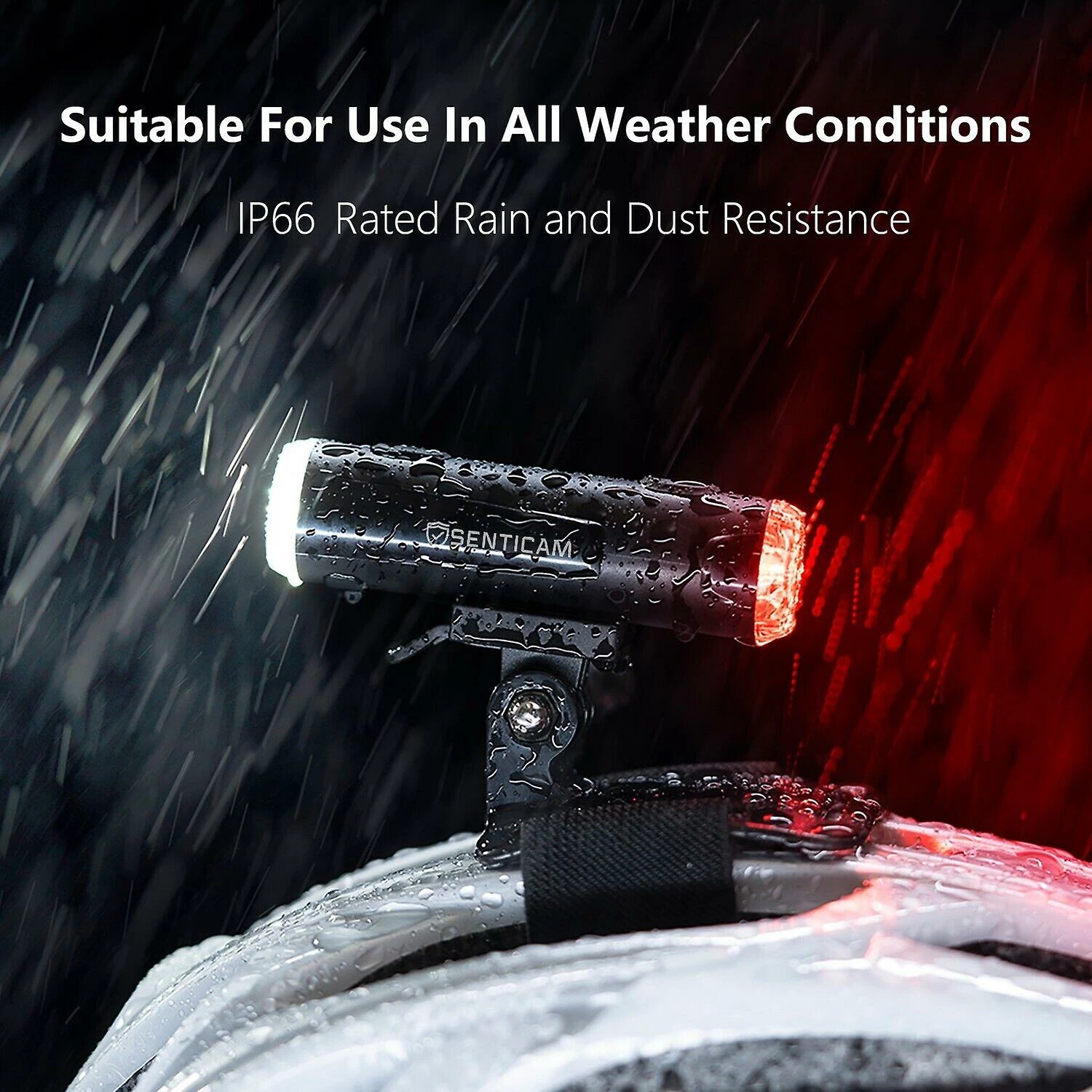 Unbranded Casque De Vélo Light Best Usb Rechargeable Bicyclette Mtb Front Back Light Senticam 3 Unbranded Casque De Vélo Light Best Usb Rechargeable Bicyclette Mtb Front Back Light Senticam – Image 3