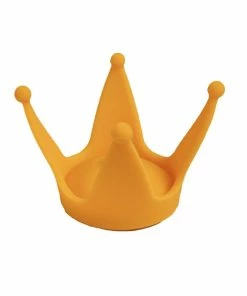 Unbranded Casque Couronne Décor Avec Ventouse Silicone Mignon Casque Moto Couronne Pour Enfants