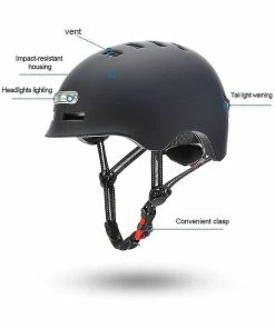 Unbranded Casque De Vélo Casque De Moto Avec Lumière D’avertissement éclairée Pour Les Enfants Adultes (s 48-53cm, Bleu) 7 Unbranded Casque De Vélo Casque De Moto Avec Lumière D’avertissement éclairée Pour Les Enfants Adultes (s 48-53cm, Bleu) -Pédales de vélo Soldes Boutique 675388014 max