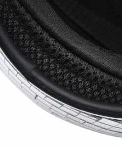 Unbranded Casque Disco Glitter Cowboy Party Casque Casque De Cyclisme Argent -Pédales de vélo Soldes Boutique 687703898 max